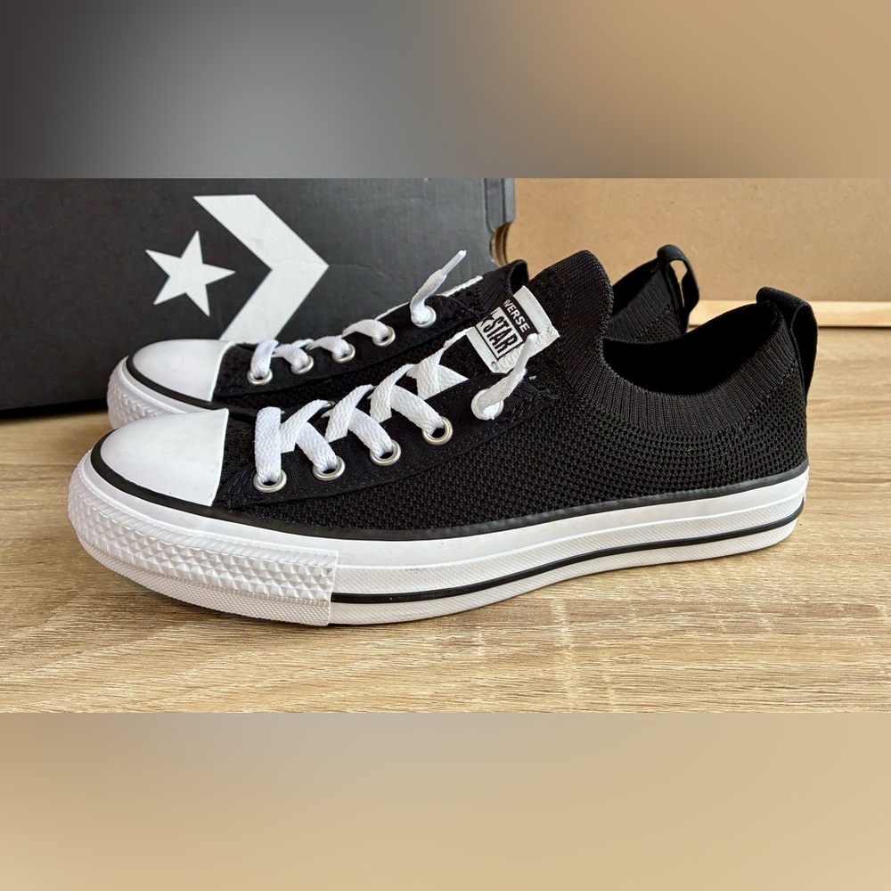 Converse Shoreline Knit Sneakers Women 6.5/Kid 5 - Picture 3 of 7